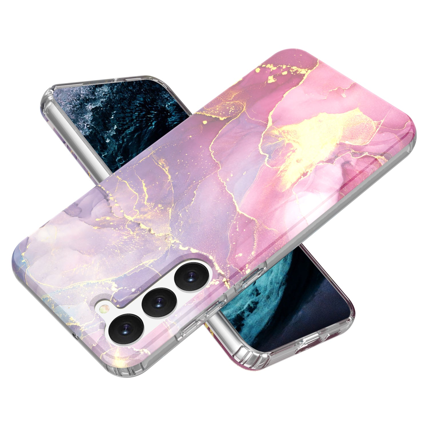 For Samsung Galaxy S23 GW18 IMD Marble Pattern Phone Case PC TPU Phone Cover For Samsung Galaxy S23 GW18 IMD Marble Pattern Phone Case PC TPU Phone Cover